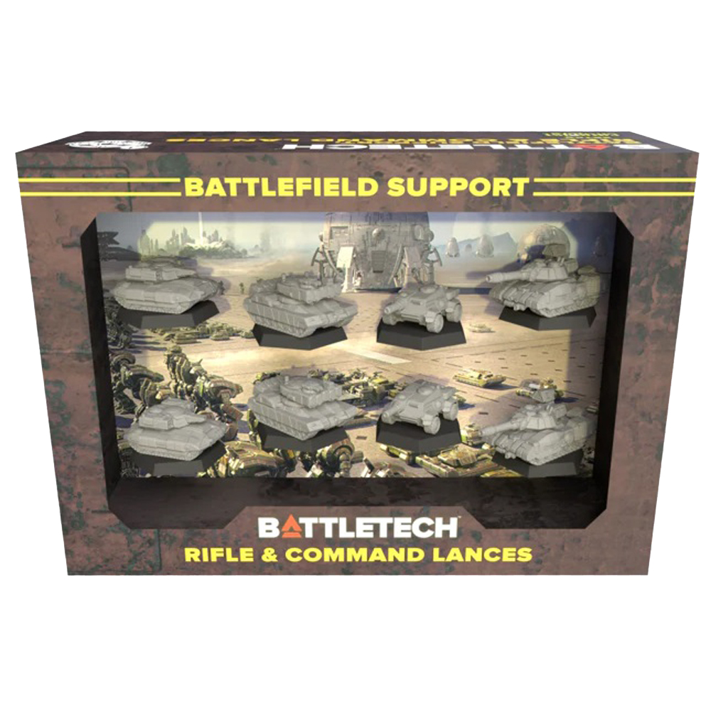 Command Projects Miniatures BattleTech: Battlefield Support - RIfle & Command Lances | Tabletop ...