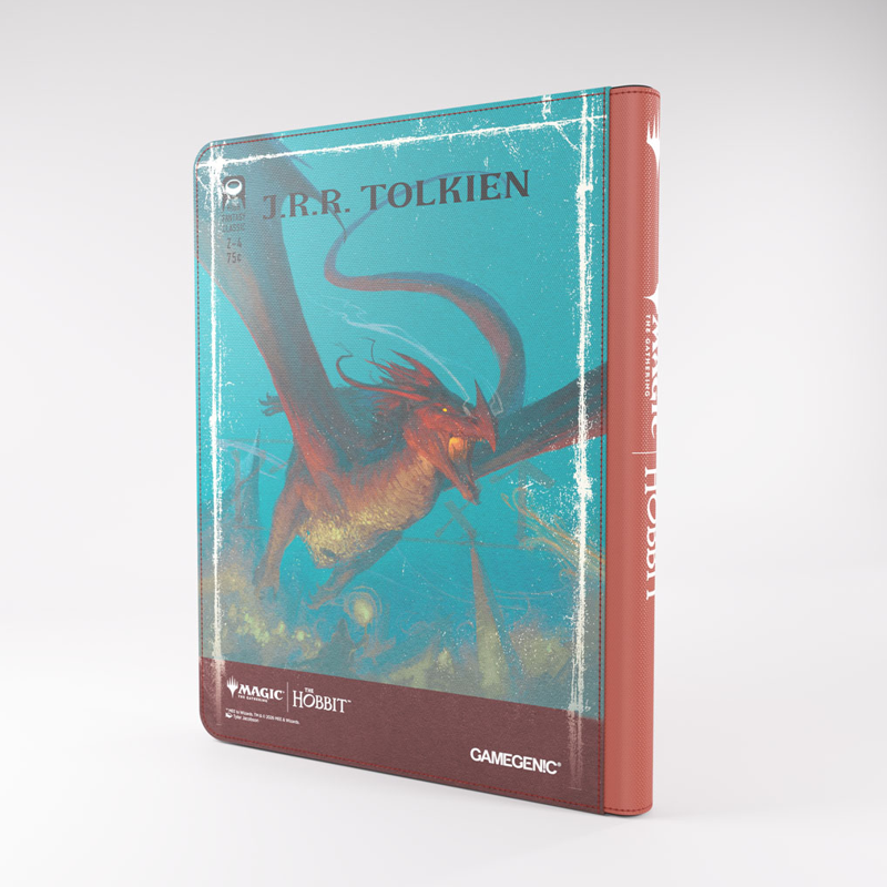 MTG 18-Pocket Zip-Up Album: The Hobbit - The Arkenstone / Smaug, Worm of Dread (New Arrival)