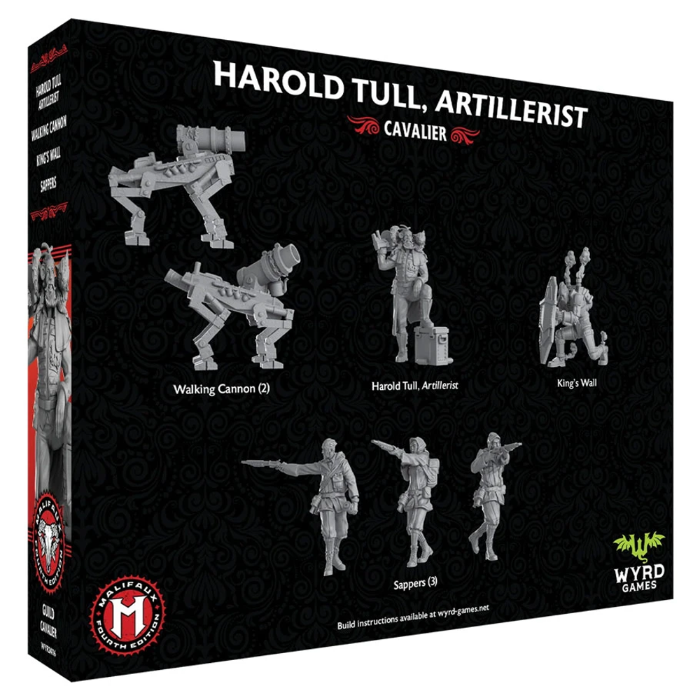 Malifaux 4E: Guild - Harold Tull, Artillerist (Preorder)