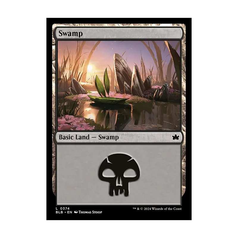Swamp (0374) - Bloomburrow (Near Mint)