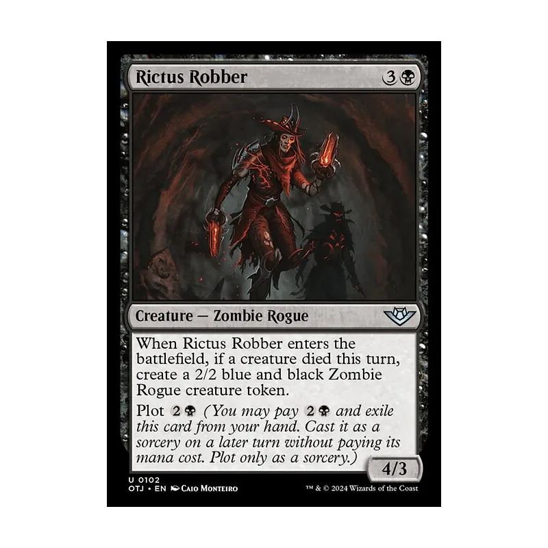 Rictus Robber - Outlaws of Thunder Junction (Near Mint)