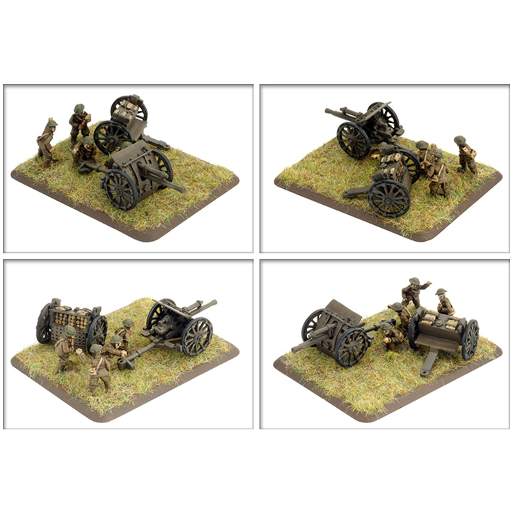 Flames of War Great War: OQF 18 pdr Guns