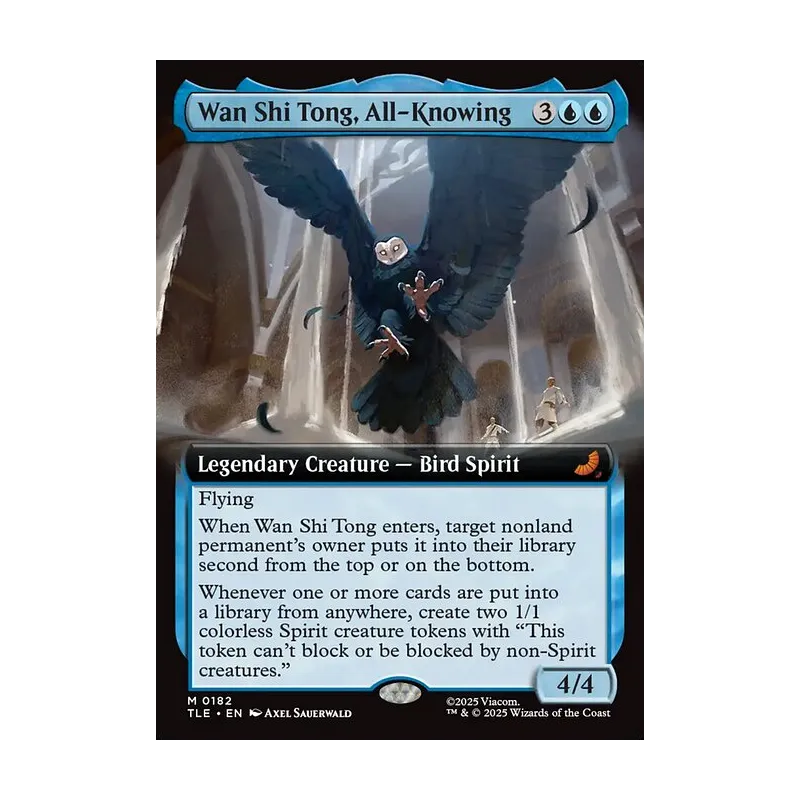 Wan Shi Tong, All-Knowing (Extended Art) - Avatar: The Last Airbender Eternal (Near Mint)