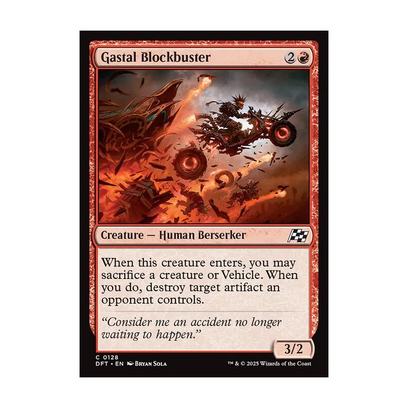Gastal Blockbuster - Aetherdrift (Foil Near Mint)