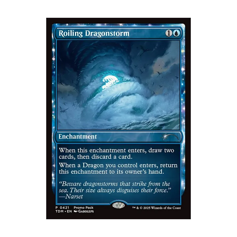 Roiling Dragonstorm - Tarkir: Dragonstorm (Near Mint)