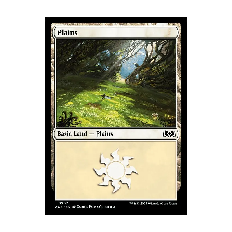plains card mtg Magic: The Gathering - 273 Foil All artwork is originally designed and painted by a human Plains | Edge of Eternities