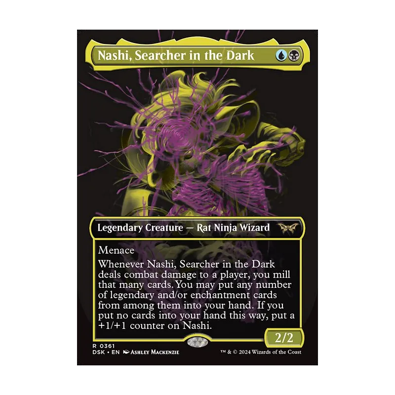 Nashi, Searcher in the Dark (Showcase) - Duskmourn: House of Horror (Near Mint)