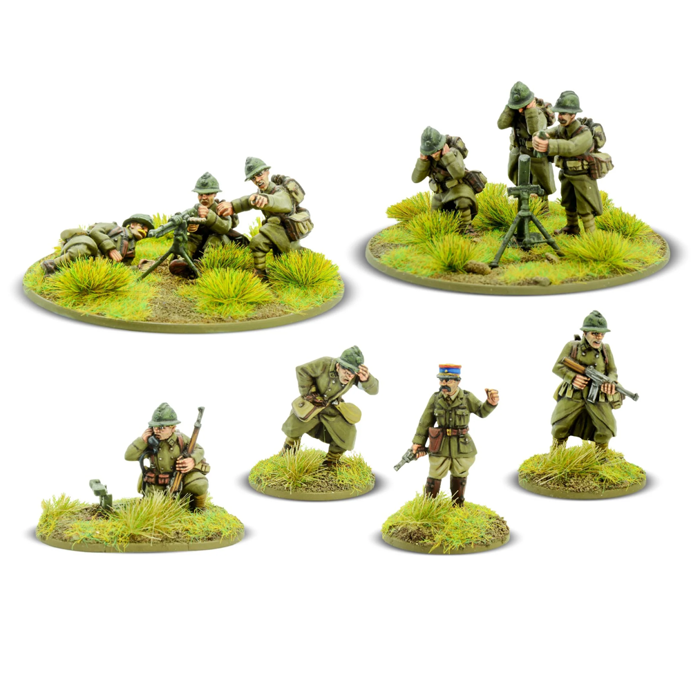 Bolt Action: French Army Support Group