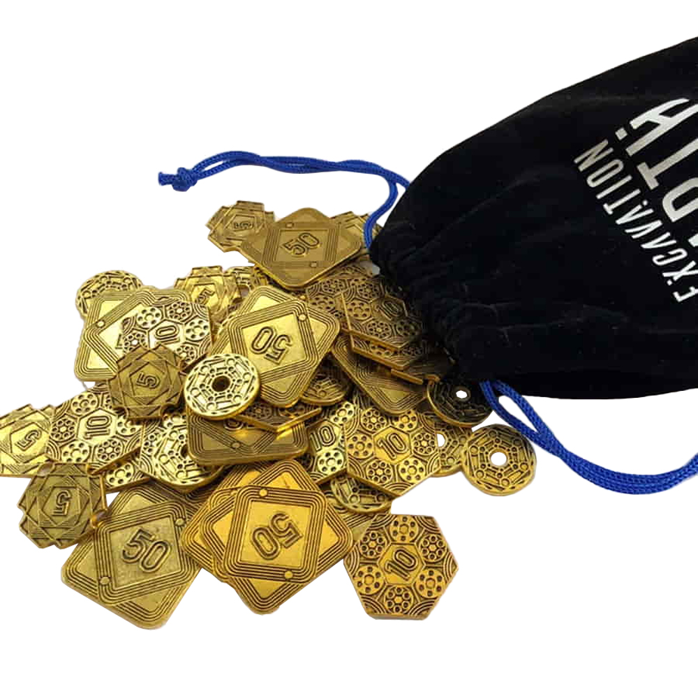Excavation Earth: Deluxe Metal Coins (New Arrival)