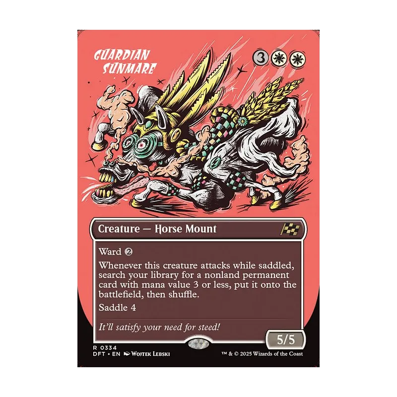 Guardian Sunmare (Borderless) - Aetherdrift (Near Mint)