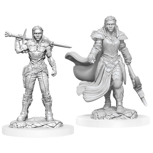 D&D Nolzur's Marvelous Unpainted Minis: W20 Female Orc Fighter