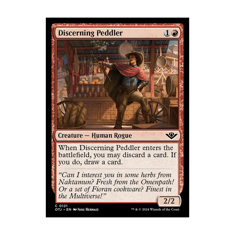 Discerning Peddler - Outlaws of Thunder Junction (Near Mint)