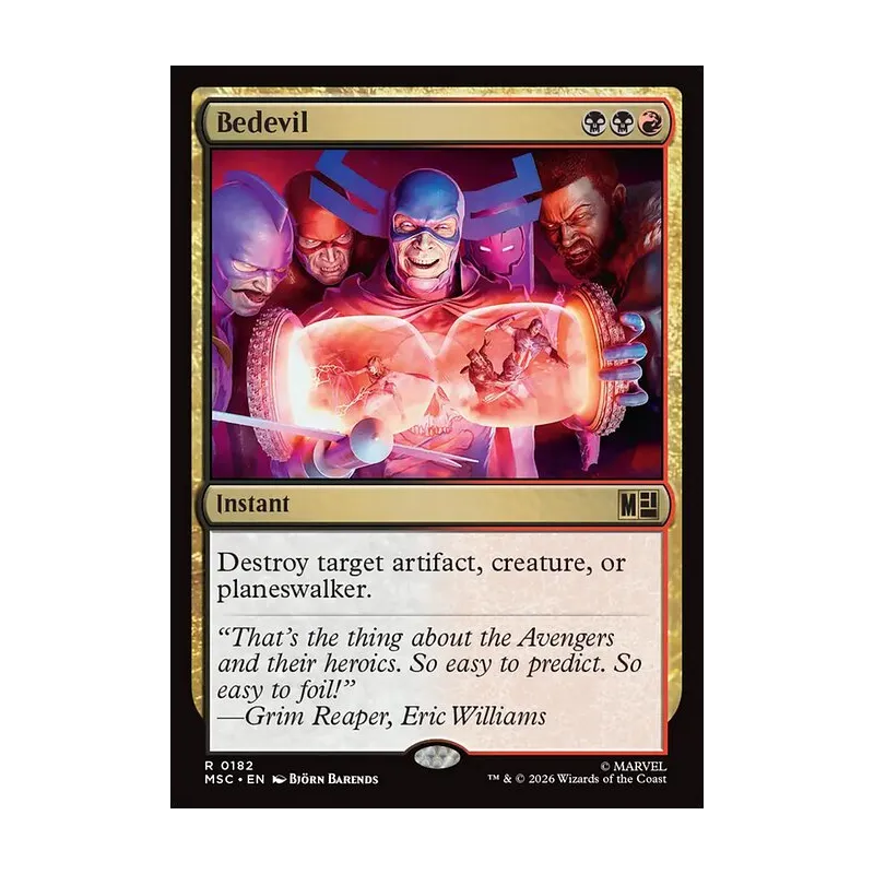 Bedevil (Surge Foil) - Marvel Super Heroes Commander (Foil Near Mint)