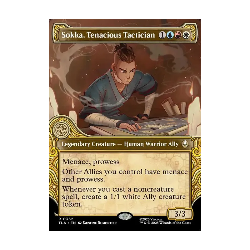 Sokka, Tenacious Tactician (Showcase) - Avatar: The Last Airbender (Near Mint)