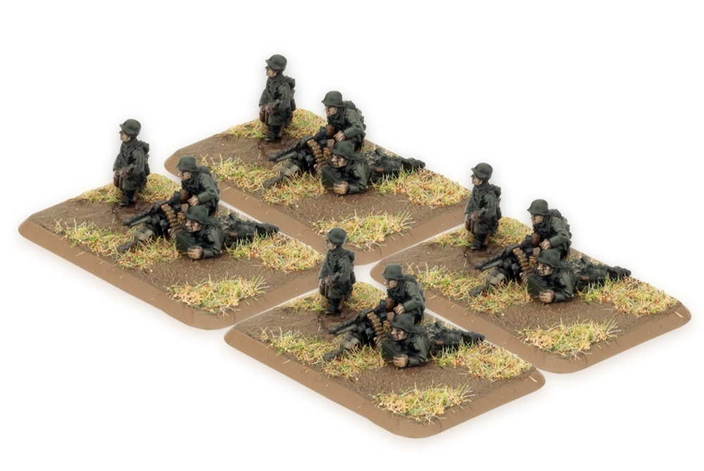 Flames of War WW2: German - sMG34 Machine-Gun Platoon