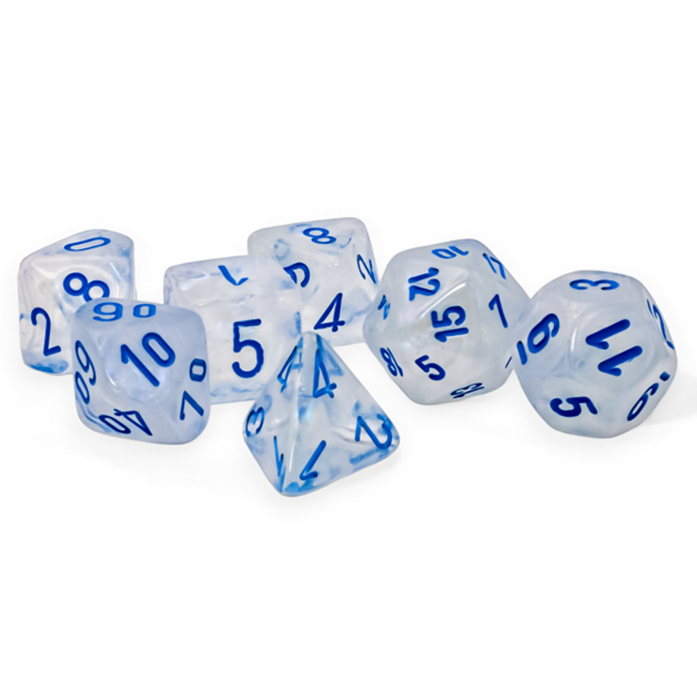 Mega-Hedrals Set: Borealis Luminary - Icicle/Light Blue (7)