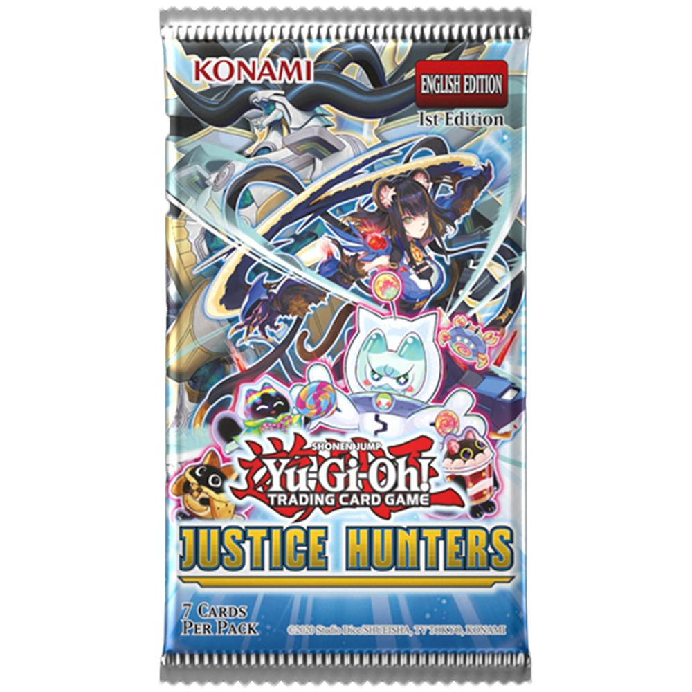 Yu-Gi-Oh TCG: Justice Hunters Booster Pack