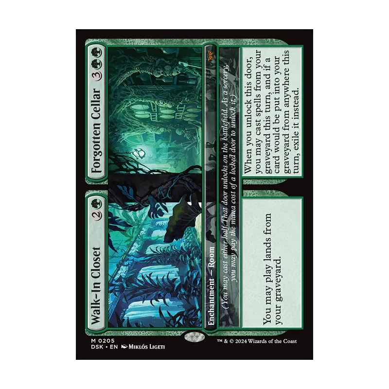 Walk-In Closet // Forgotten Cellar - Duskmourn: House of Horror (Near Mint)