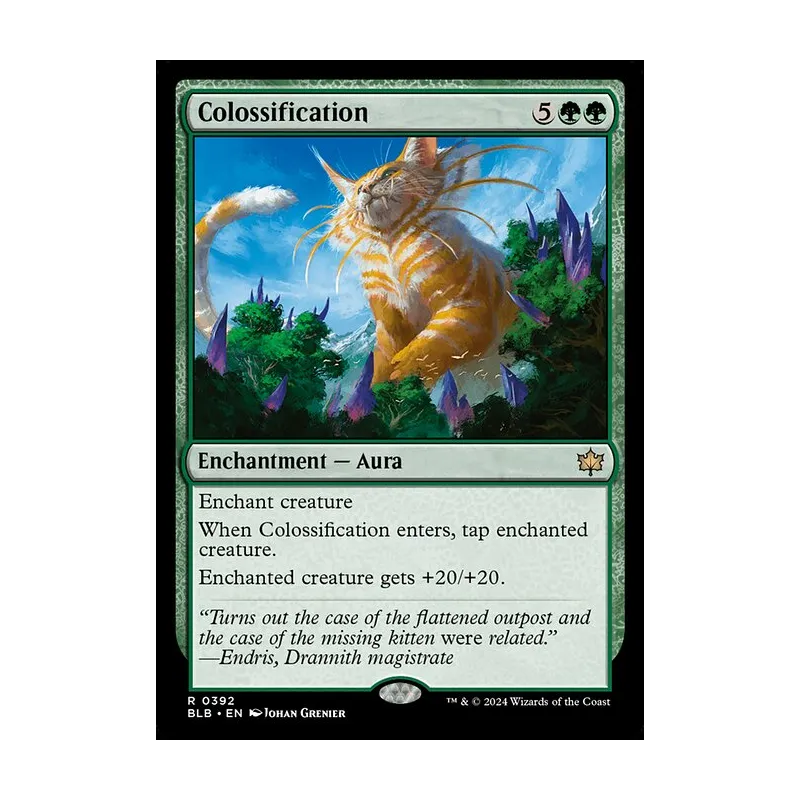 Colossification - Bloomburrow (Near Mint)
