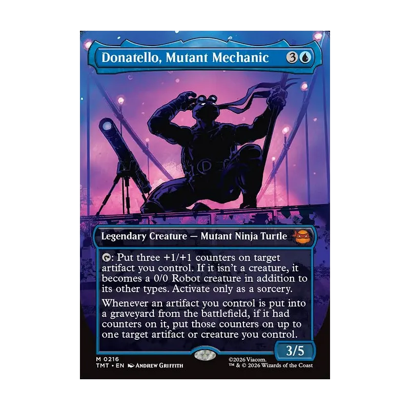 Donatello, Mutant Mechanic (Borderless) - Teenage Mutant Ninja Turtles (Near Mint)
