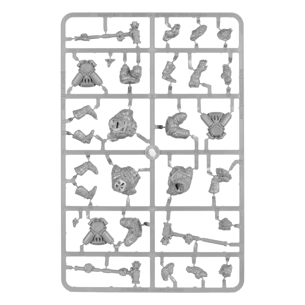 Konflikt '47: Soviet Bloc - Ursus Infantry Squad with Mauls (Preorder)