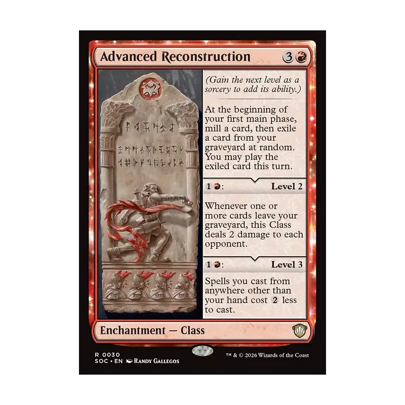 Advanced Reconstruction - Secrets of Strixhaven Commander (Near Mint)