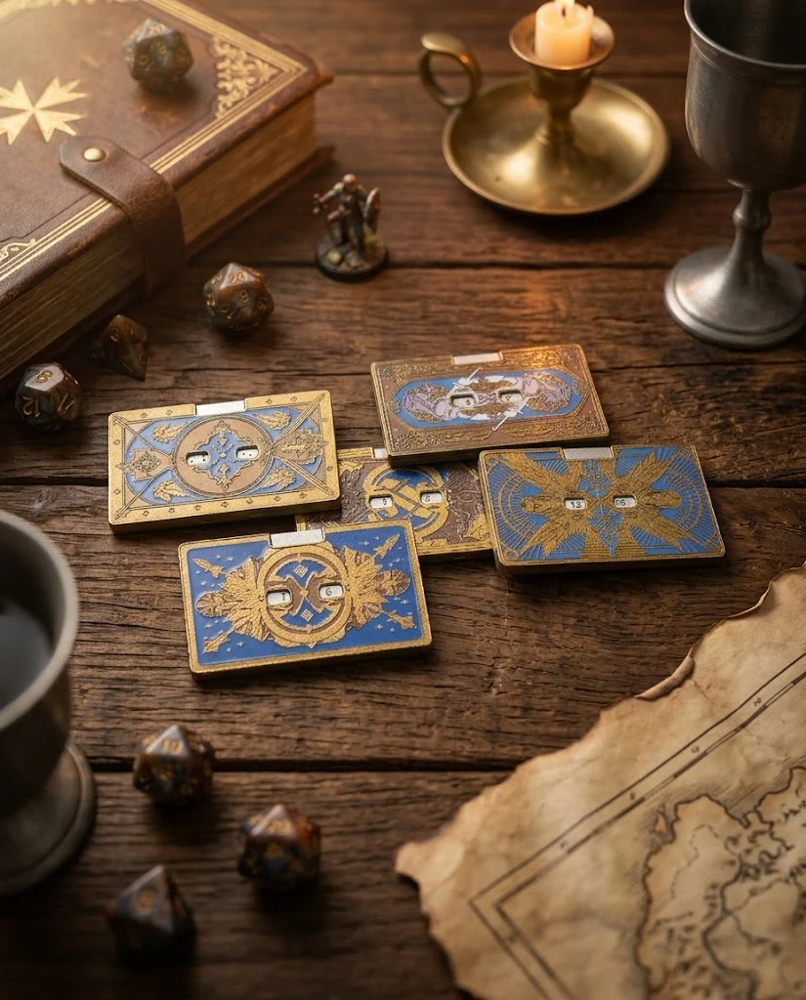 Diceomatic Dice Spinner Set: Might (Preorder)