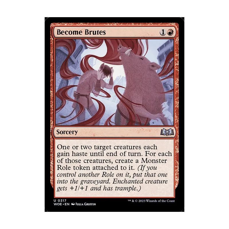 Become Brutes - Wilds of Eldraine (Near Mint)
