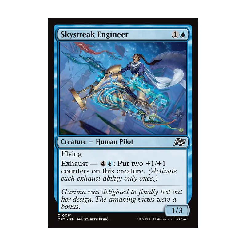 Skystreak Engineer - Aetherdrift (Near Mint)