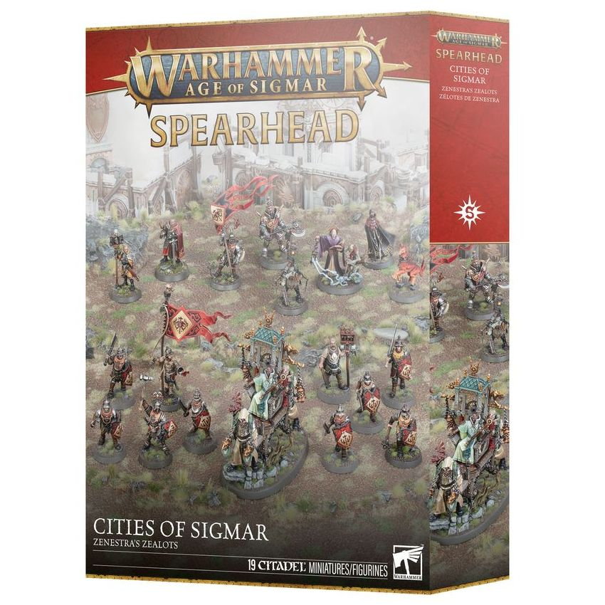 Warhammer Age of Sigmar: Spearhead: Cities of Sigmar - Zenestra's Zealots (New Arrival)