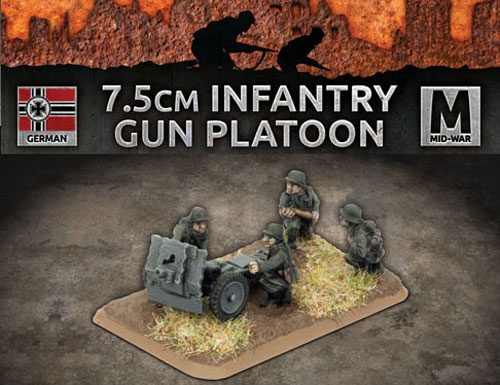 Flames of War WW2: German - 7.5cm Infantry Gun Platoon