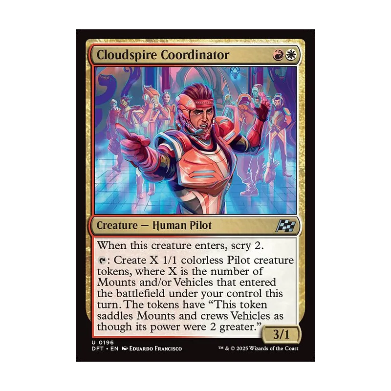 Cloudspire Coordinator - Aetherdrift (Near Mint)