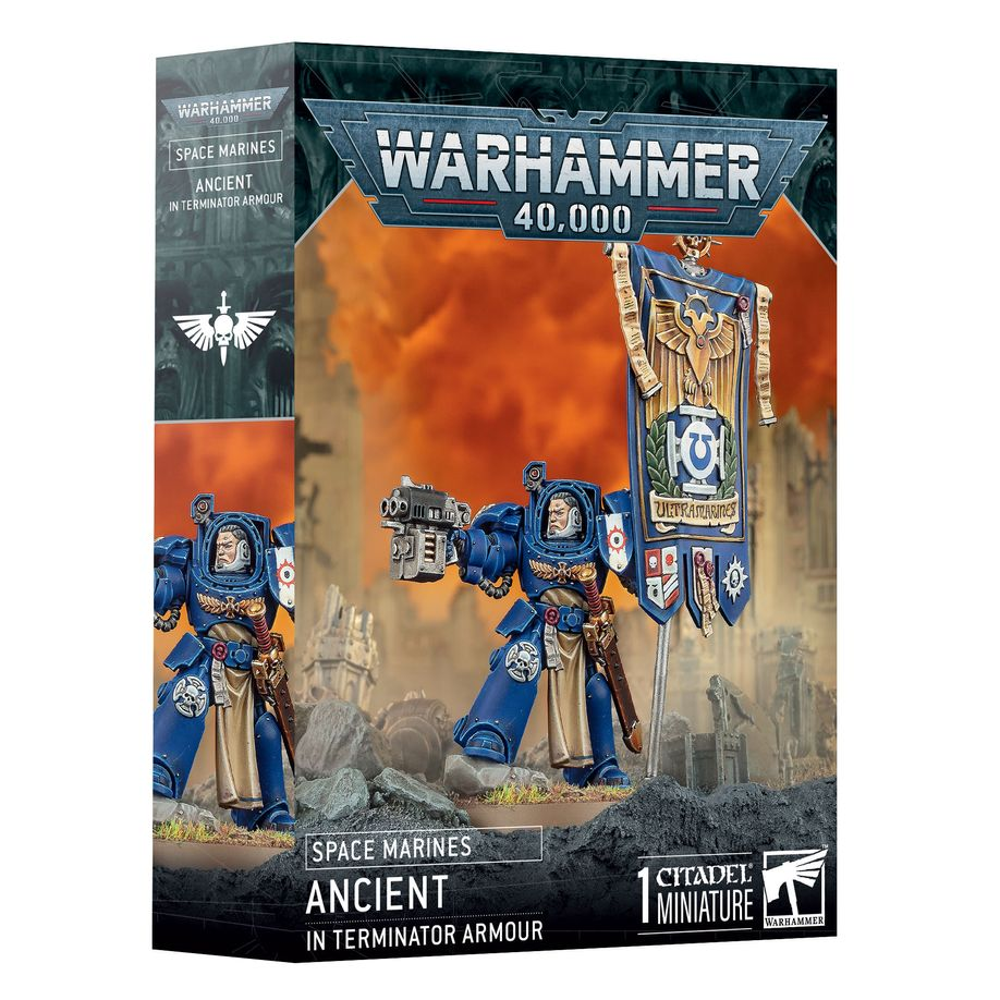 Warhammer 40K: Space Marines - Ancient in Terminator Armour (Preorder)