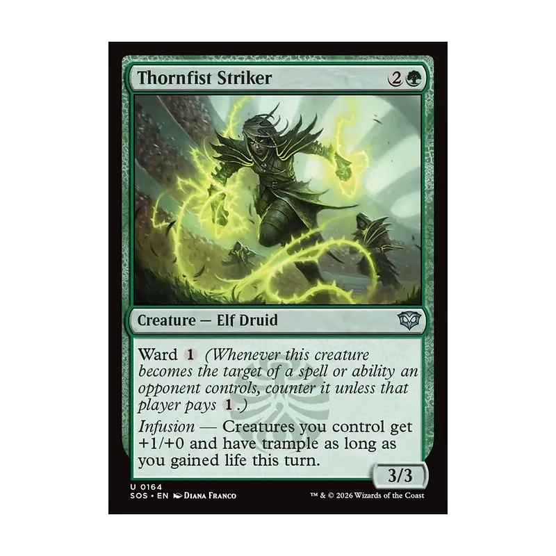 Thornfist Striker - Secrets of Strixhaven (Near Mint)