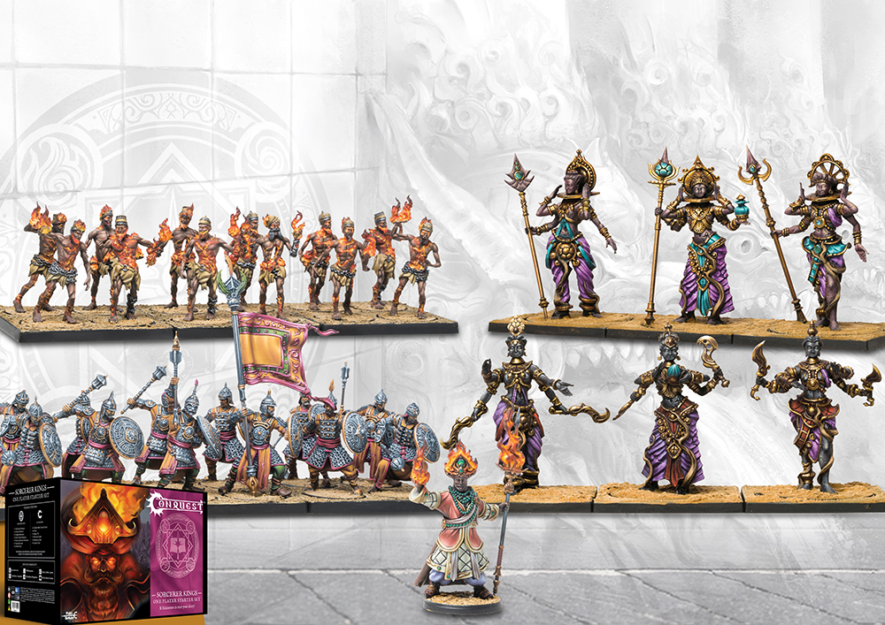 Conquest: Sorcerer Kings - 2026 Supercharged 1-Player Starter (Preorder)