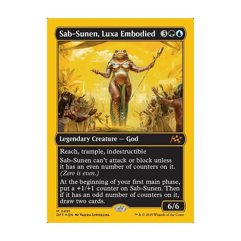 Sab-Sunen, Luxa Embodied (First-Place Foil) - Aetherdrift (Foil Near Mint)