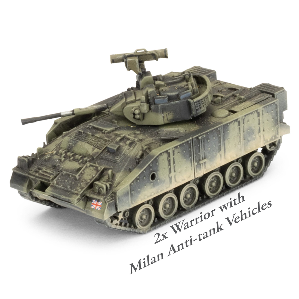 WWIII Team Yankee: British Starter Force - Challenger 2 Armoured Squadron (Preorder)