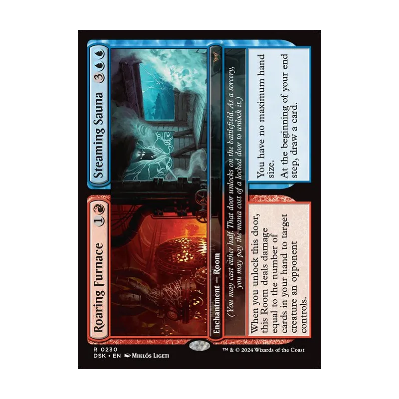 Roaring Furnace // Steaming Sauna - Duskmourn: House of Horror (Near Mint)