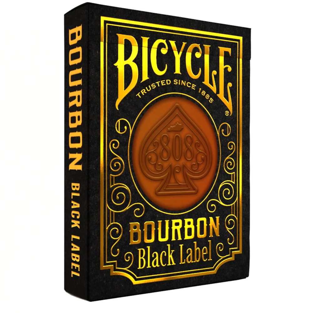 Bicycle Playing Cards: Bourbon Black Label (Preorder)