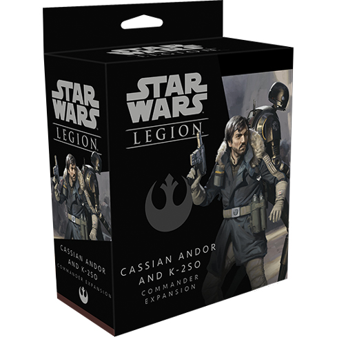 Star Wars: Legion - Cassian Andor & K-2SO Commander Expansion Star Wars: Legion - Cassian Andor & K-2SO Commander Expansion