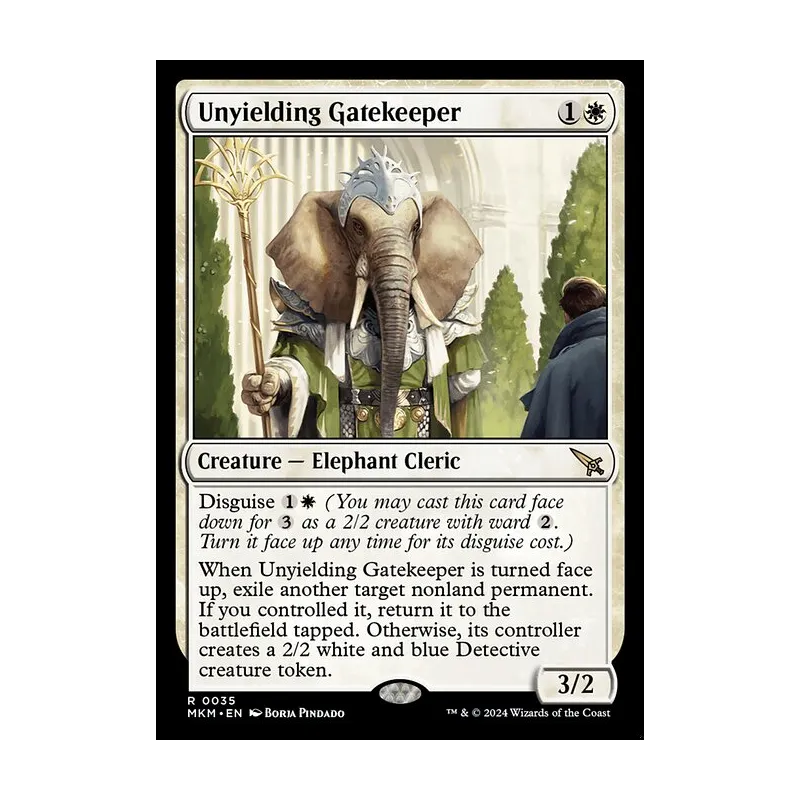 Unyielding Gatekeeper - Murders at Karlov Manor (Near Mint)