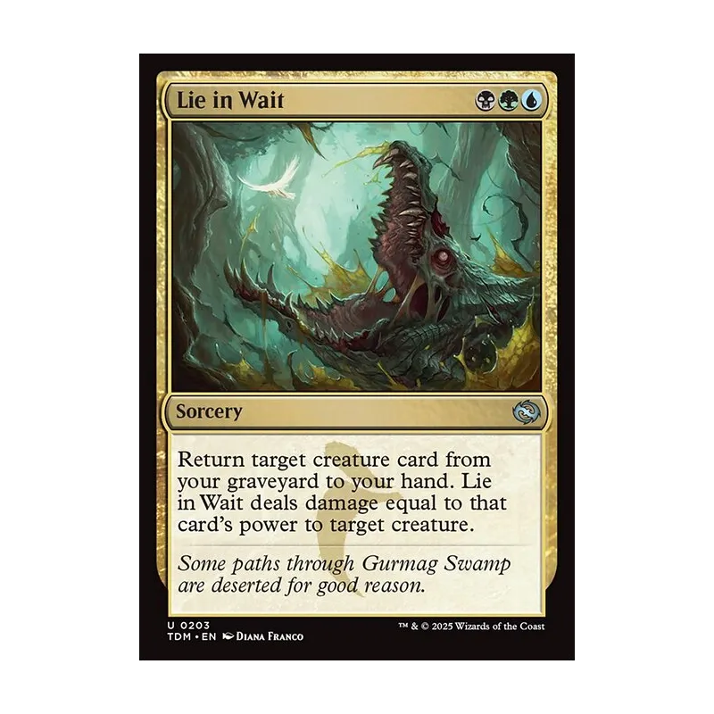 Lie in Wait - Tarkir: Dragonstorm (Near Mint)