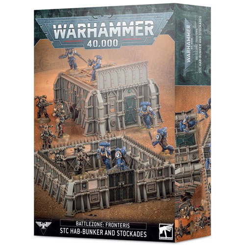 Warhammer 40K: Battlezone Fronteris - STC Hab-Bunker & Stockades (Clearance)
