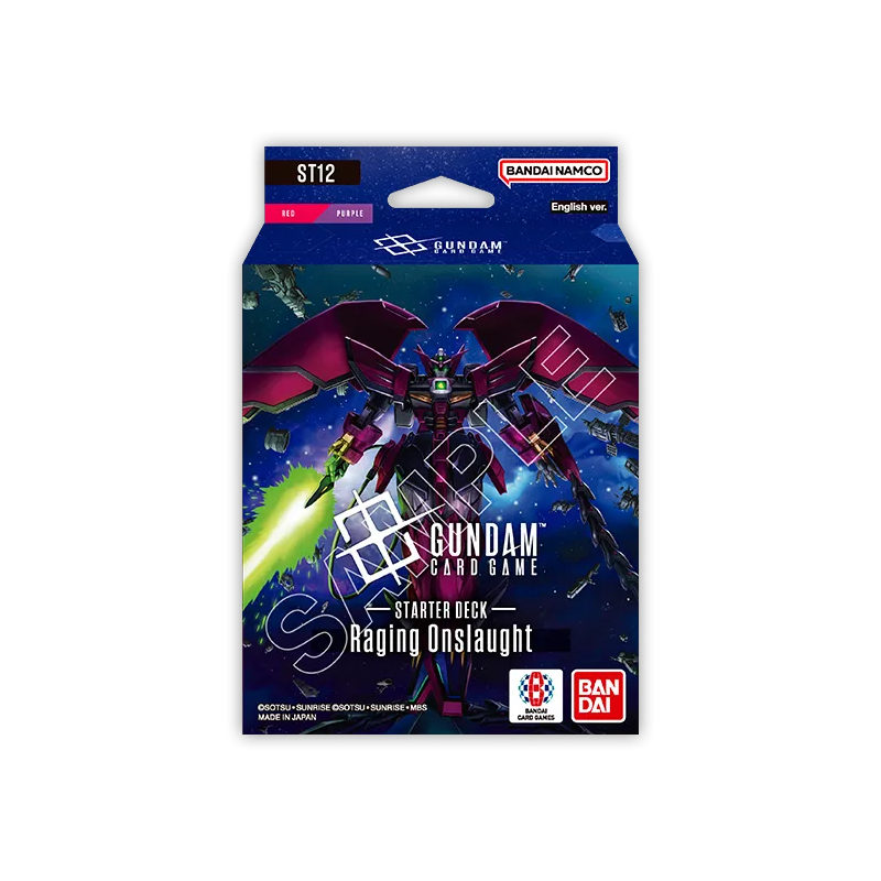 Gundam Card Game: Raging Onslaught [ST12] - Starter Deck (Preorder)
