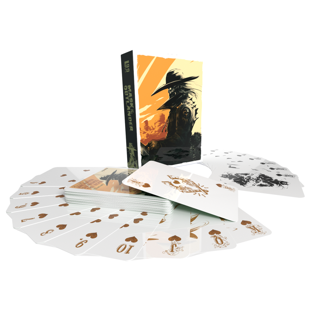 Spooktacular: Mask of the Outlander Playing Cards (Preorder)
