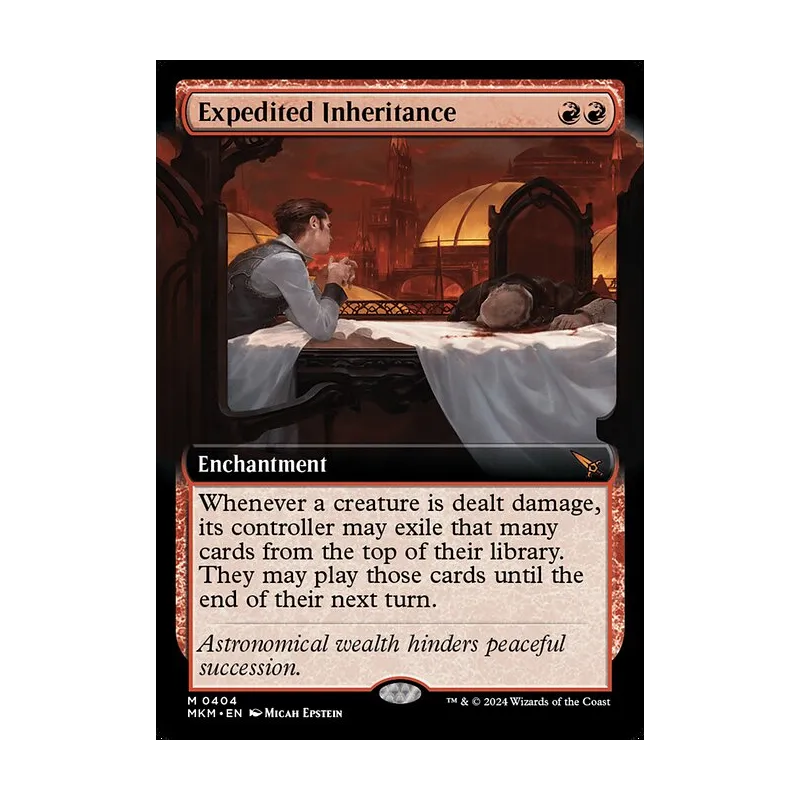 Expedited Inheritance (Extended Art) - Murders at Karlov Manor (Near Mint)
