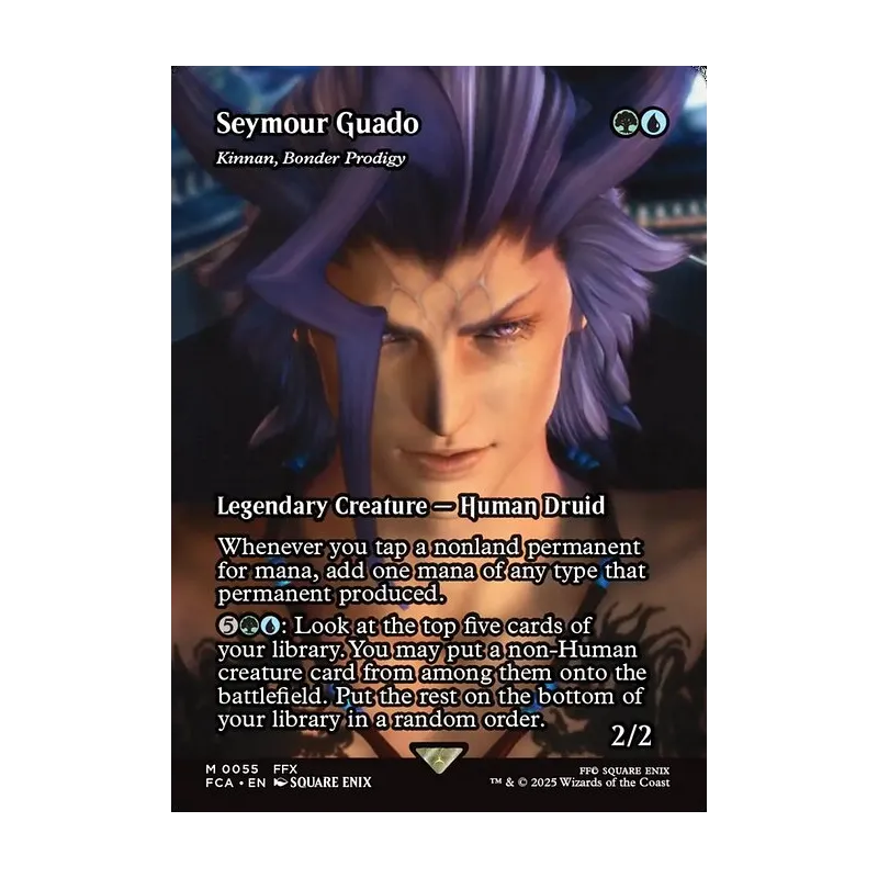 seymour guado mtg card 401 Games Canada - // Kinnan, Bonder Prodigy Human creature card from among them onto the battlefield Tromell, Seymour's Butler · Final