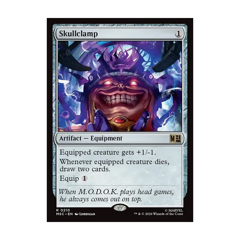 Skullclamp (Surge Foil) - Marvel Super Heroes Commander (Foil Near Mint)