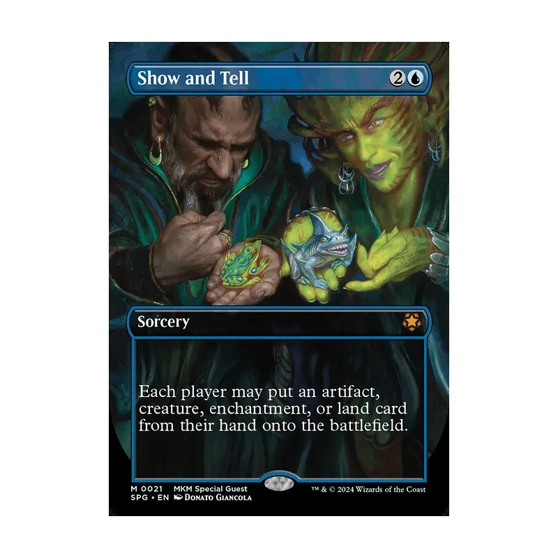 Show and Tell (Borderless) - Special Guests (Near Mint)