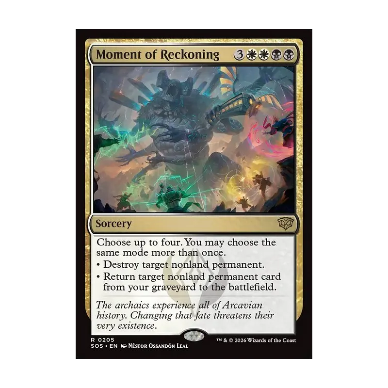 Moment of Reckoning - Secrets of Strixhaven (Near Mint)